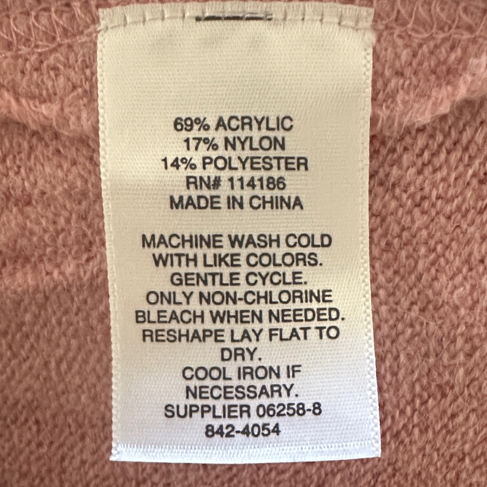 a.n.a Women's V-Neck Sweater - Rose / Peach Color - Picture 12 of 12